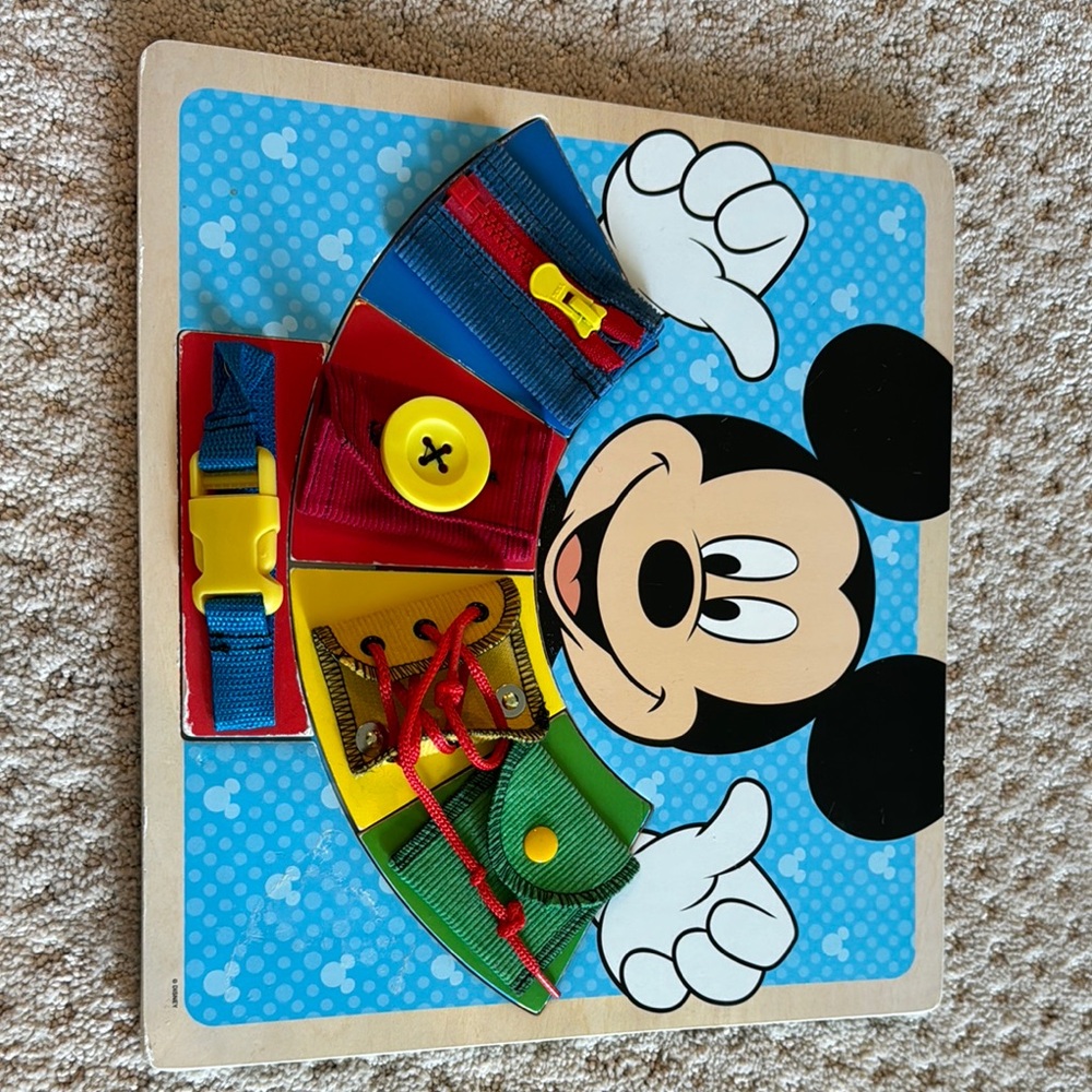 Disney Mickey Mouse Learning Toy Red Yellow